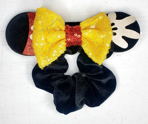 Mickey Inspired Minnie Scrunchie