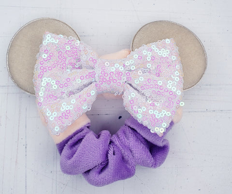 Daisy (inspired) Minnie Ear Scrunchie