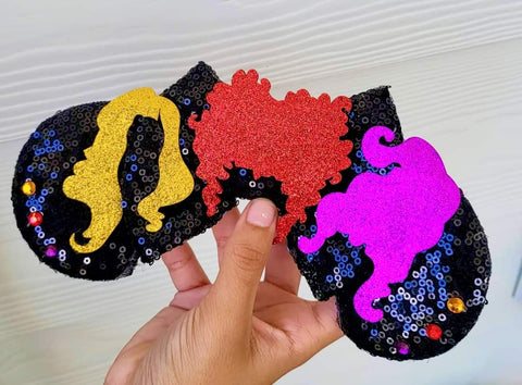 Sanderson Sisters XLarge Hair CLiP